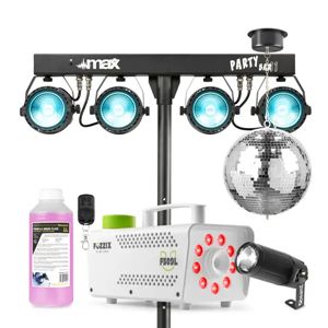BeamZ complete disco partyset - partybar en rookmachine - RGBW multicolor LED’s